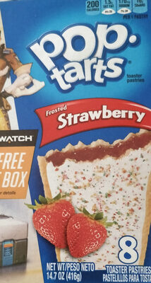 A conventional toaster pastry